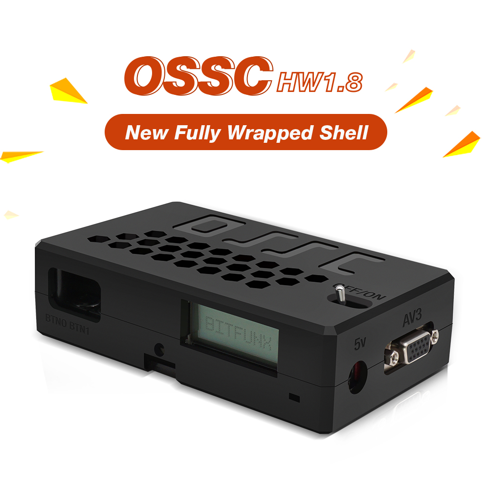 Retro Gaming Icons - Bitfunx V1.8 OSSC ตัวแปลง HDMI สำหรับคอนโซลเกมย้อนยุค