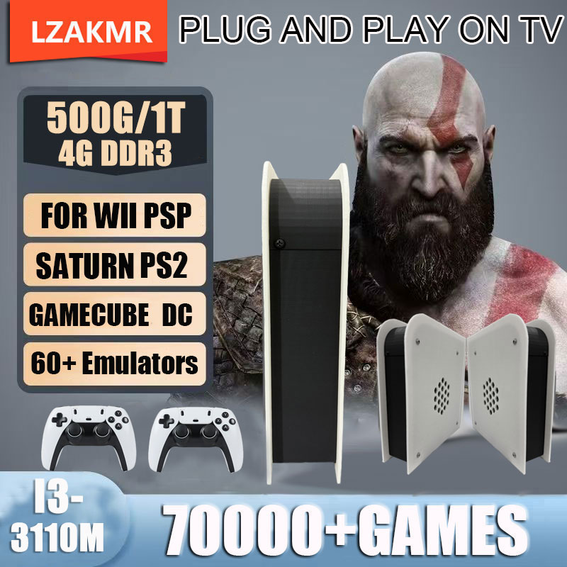 Retro Gaming Theme - คอนโซลเกมไร้สาย 8G RAM Retro พร้อมหน่วยความจำ 2T