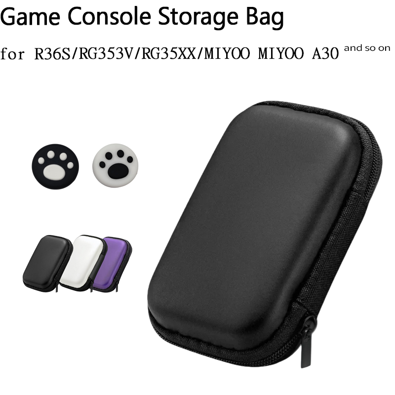 Retro Gaming Handheld 2026 - 2026 R36S BAG แบบพกพาเกมคอนโซลเกมย้อนยุคกระเป๋าป้องกันซิปกระเป๋าอีวาฮาร์ดกระเป๋าถือสำหรับ R36S RG353V/