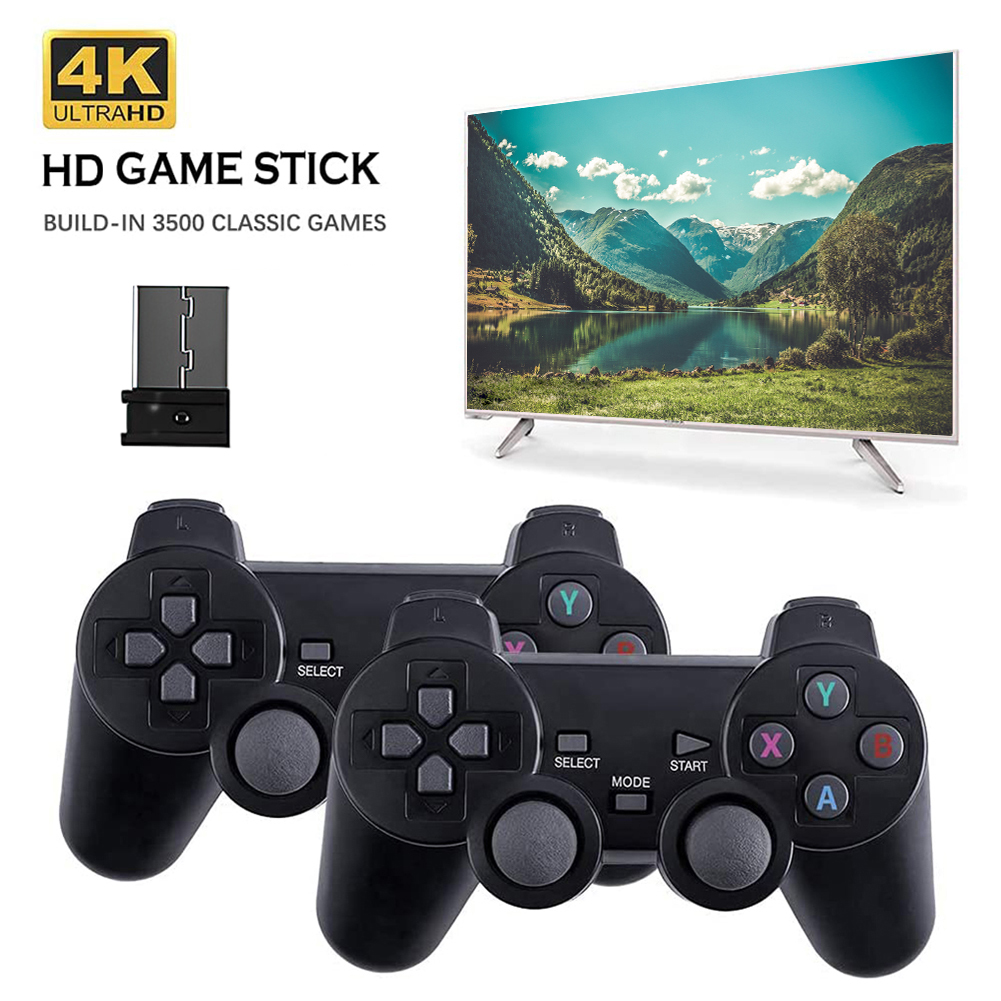Retro Gaming Stick - คอนโทรลเลอร์เกมไร้สาย 2.4G แบบไม่ดีเลย์ เสียบแล้วเล่นได้ทันที สำหรับ M8