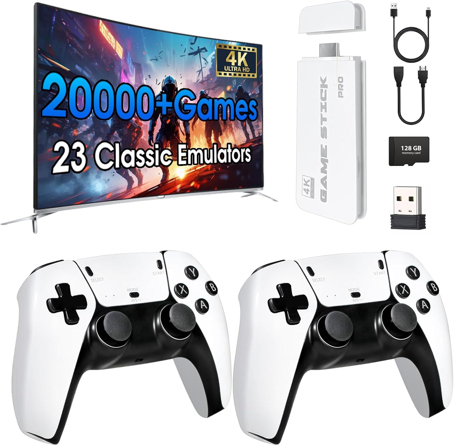 Retro Gaming Handheld 2026 - เครื่องเล่นเกมย้อนยุคใหม่ปี 2026 พร้อมอีมูเลเตอร์ 23 ตัว และเกมในตัวมากกว่า