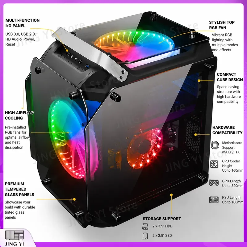 เคสคอมพิวเตอร์ ATX mATX สำหรับ - Retro Gaming Pc Case บทวิจารณ์และราคา