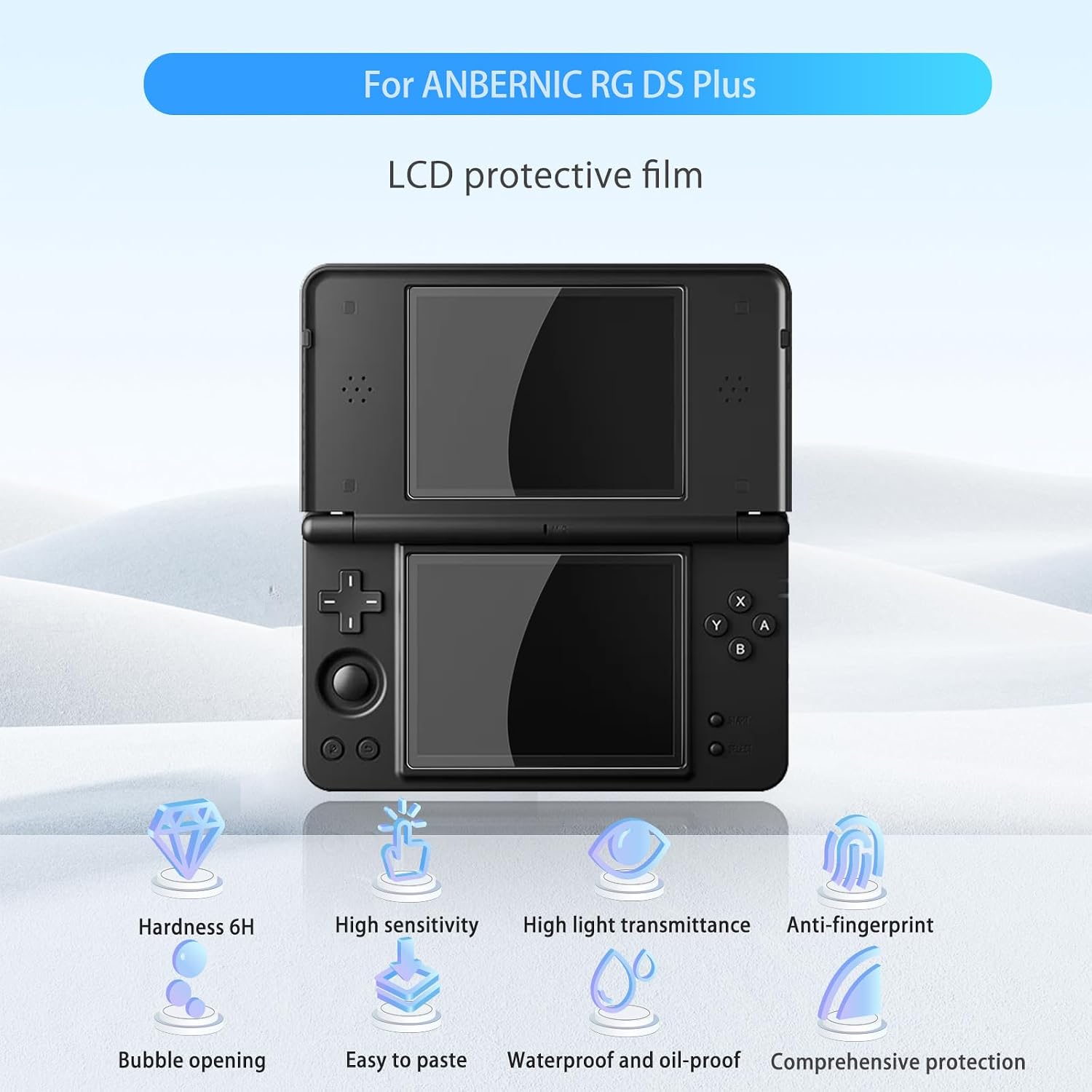2-4 ชิ้น ฟิล์มไฮโดรเจลแบบนุ่ม  - Retro Gaming Handheld 2026 บทวิจารณ์และราคา