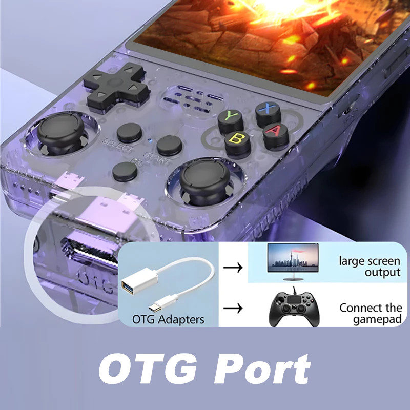 เครื่องเล่นเกมพกพา Mini R36S ร - Retro Gaming Stick บทวิจารณ์และราคา