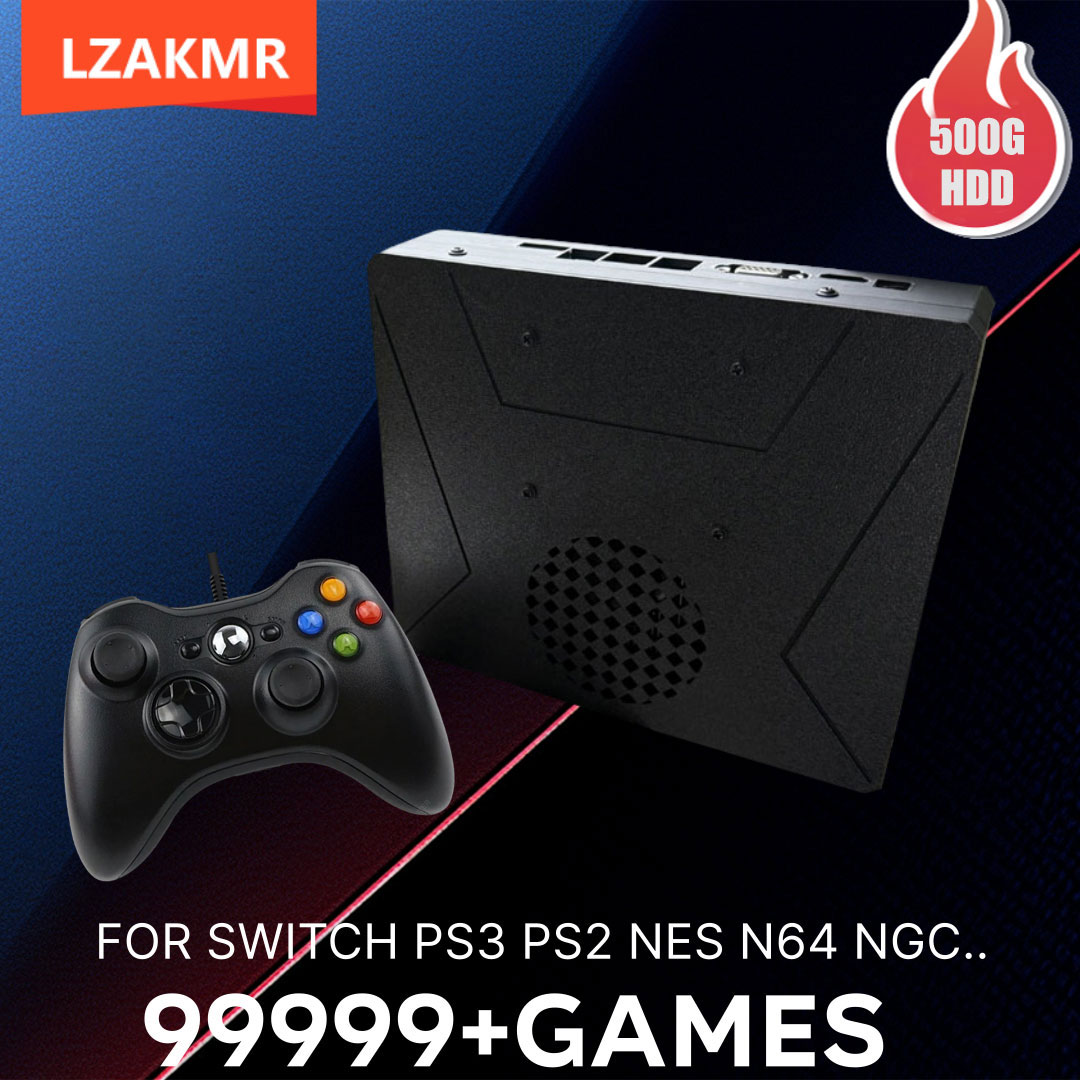 LZAKMR S1 เรโทรเกมคอนโซล ดูอัล - Retro Gaming Ps3 บทวิจารณ์และราคา