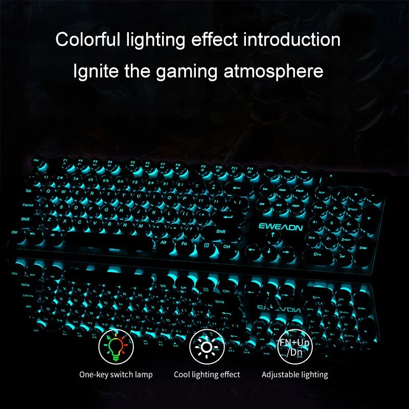 ชุดคีย์บอร์ดและเมาส์สไตล์เรโทร - Retro Gaming Style บทวิจารณ์และราคา