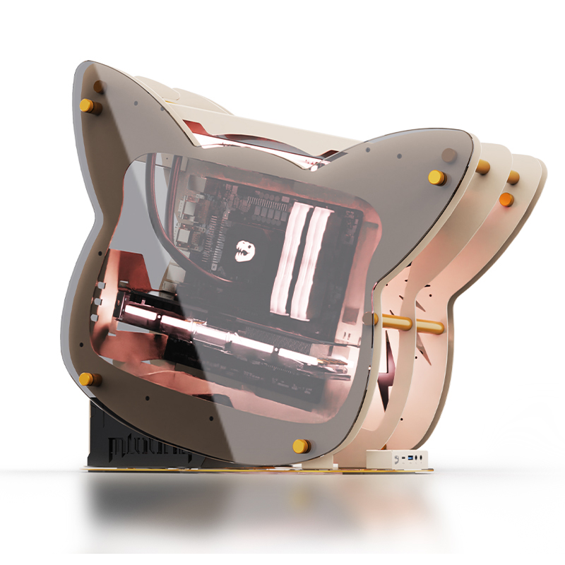 เคสคอมพิวเตอร์เกมมิ่งดีไซน์ใหม - Retro Gaming Pc Case บทวิจารณ์และราคา