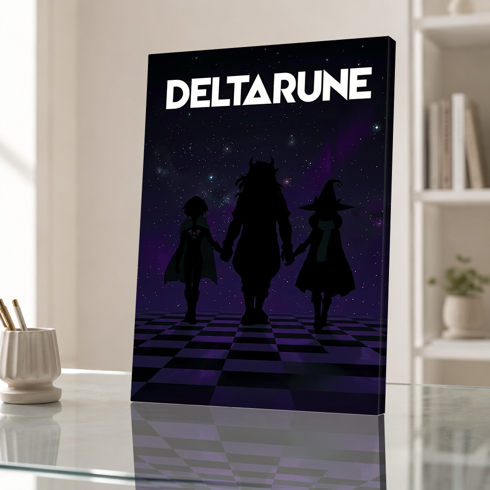 โปสเตอร์ผ้าแคนวาสกรอบรูป Delta - Retro Gaming Style บทวิจารณ์และราคา