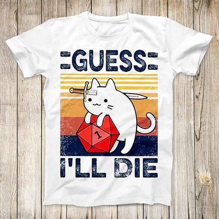 เสื้อยืดลายแมวน่ารัก Guess I L - Retro Gaming Style บทวิจารณ์และราคา