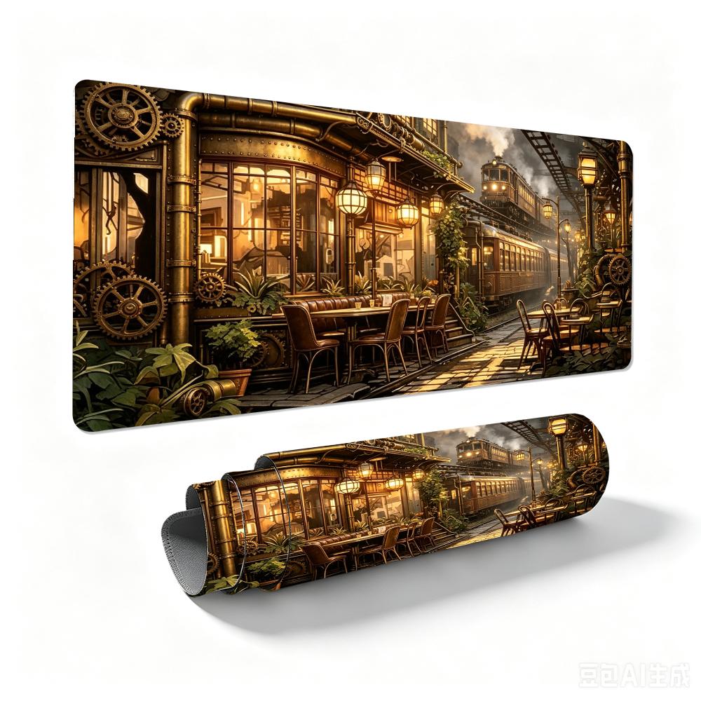 แผ่นรองโต๊ะทำงานสไตล์สถานีรถไฟ - Mouse Gaming Retro บทวิจารณ์และราคา