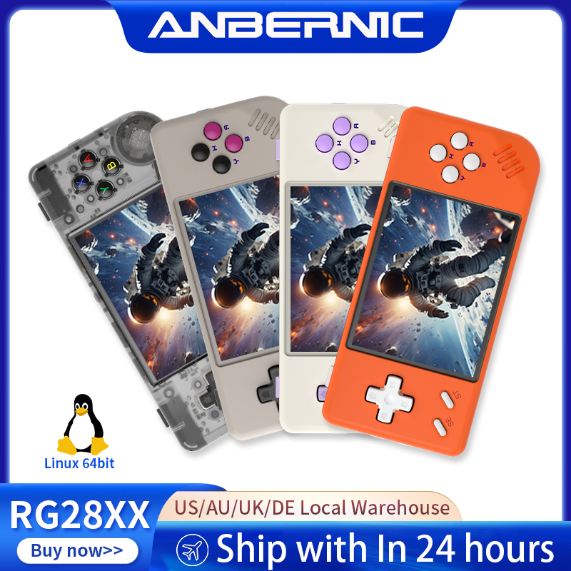 ANBERNIC RG28XX เครื่องเล่นเกม - Retro Gaming Theme บทวิจารณ์และราคา