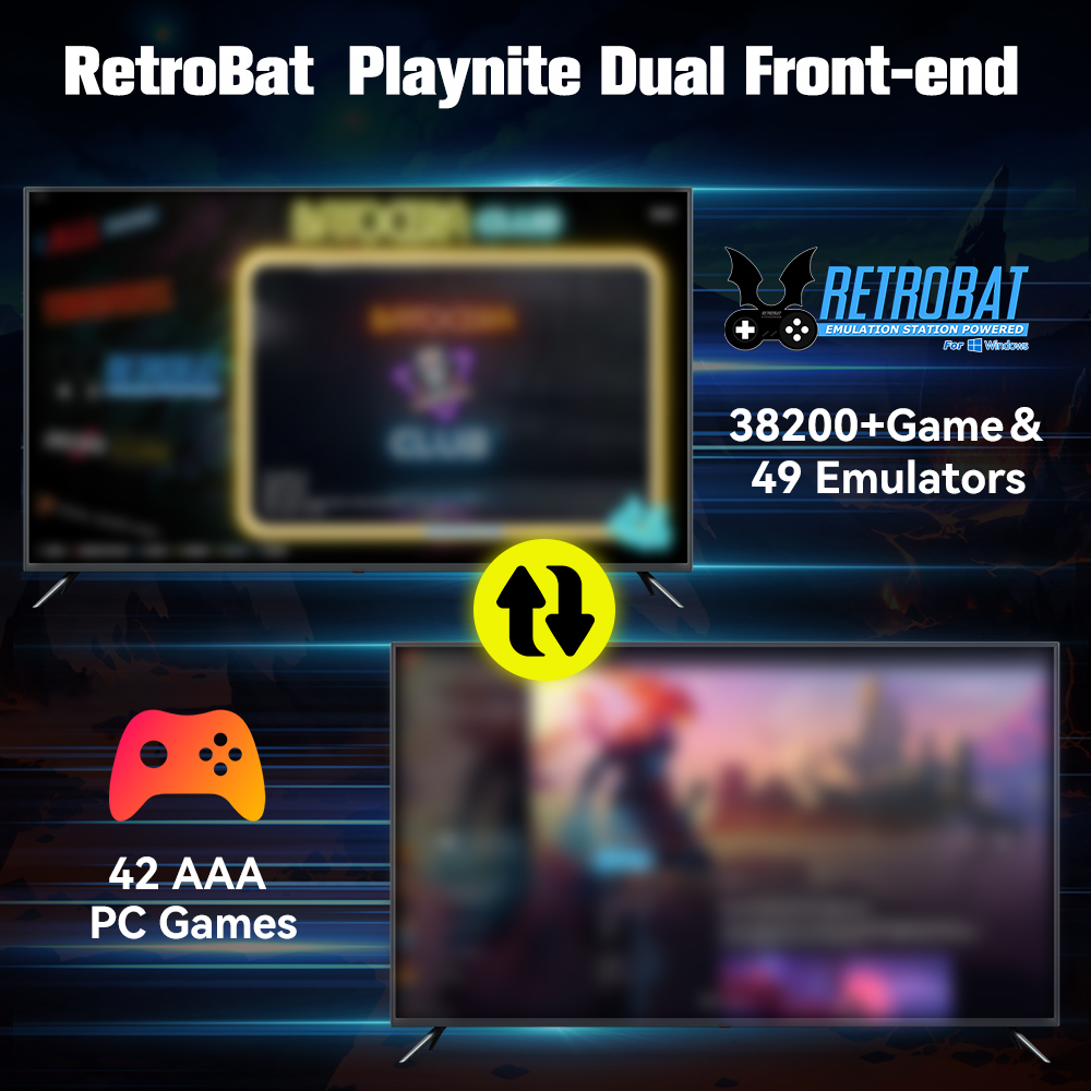 Retrobat & Playnite ระบบ HDD ค - Retro Gaming Theme บทวิจารณ์และราคา