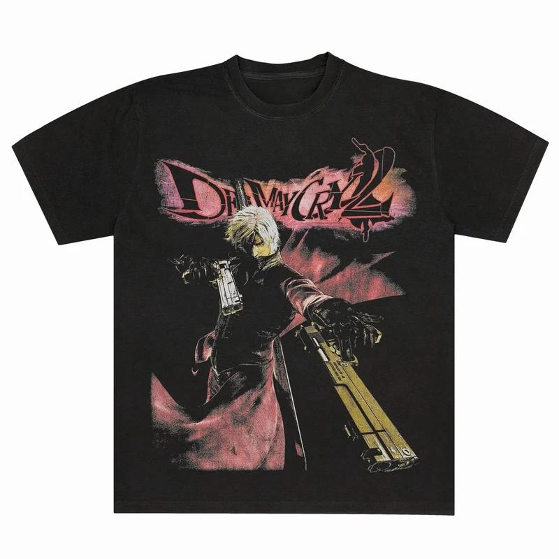 เสื้อยืดเดวิลเมย์คราย 2 ดันเต้ - Retro Gaming Theme บทวิจารณ์และราคา