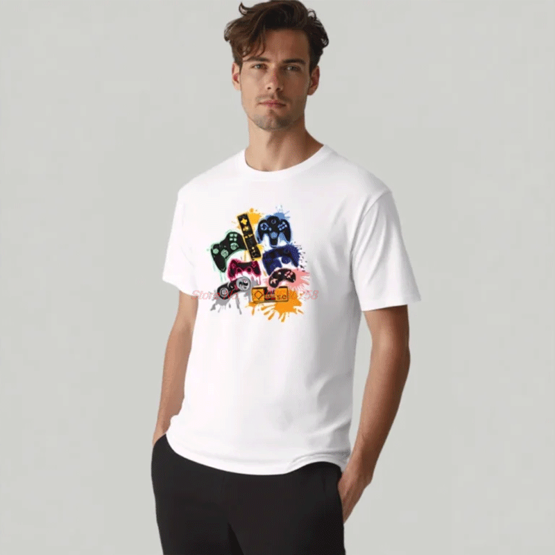 เสื้อยืดลายกราฟิกเกมเมอร์ยุค 9 - Retro Gaming Shops บทวิจารณ์และราคา