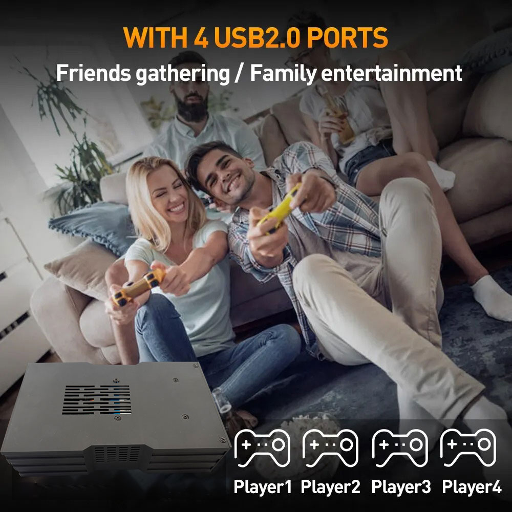 ซูเปอร์เกมคอนโซล X คิง แรม 4G  - Retro Gaming Ps3 บทวิจารณ์และราคา