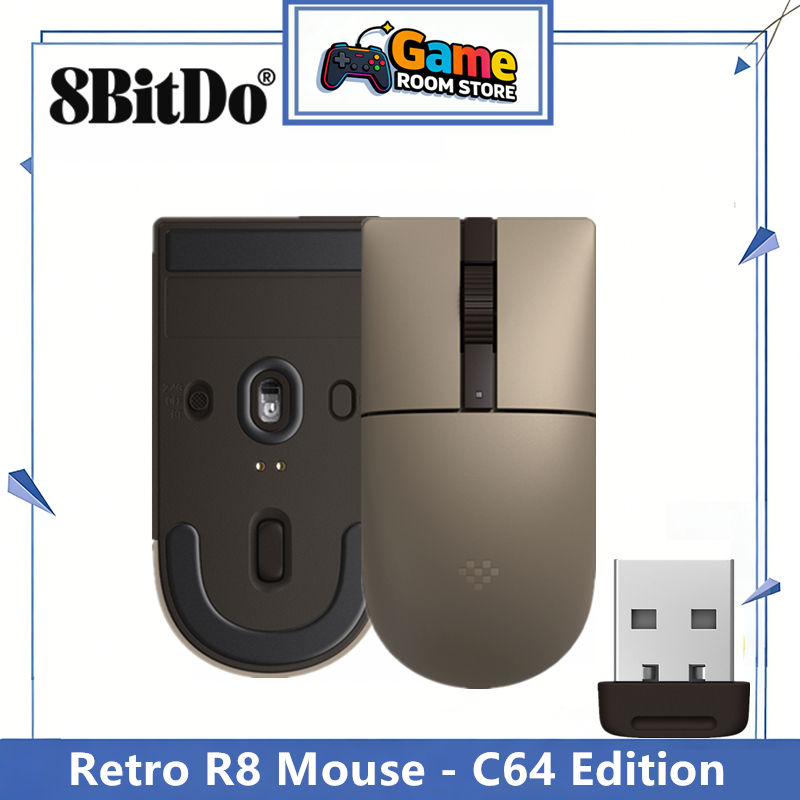 เมาส์ 8BitDo Retro R8 - รุ่น C - Mouse Gaming Retro บทวิจารณ์และราคา