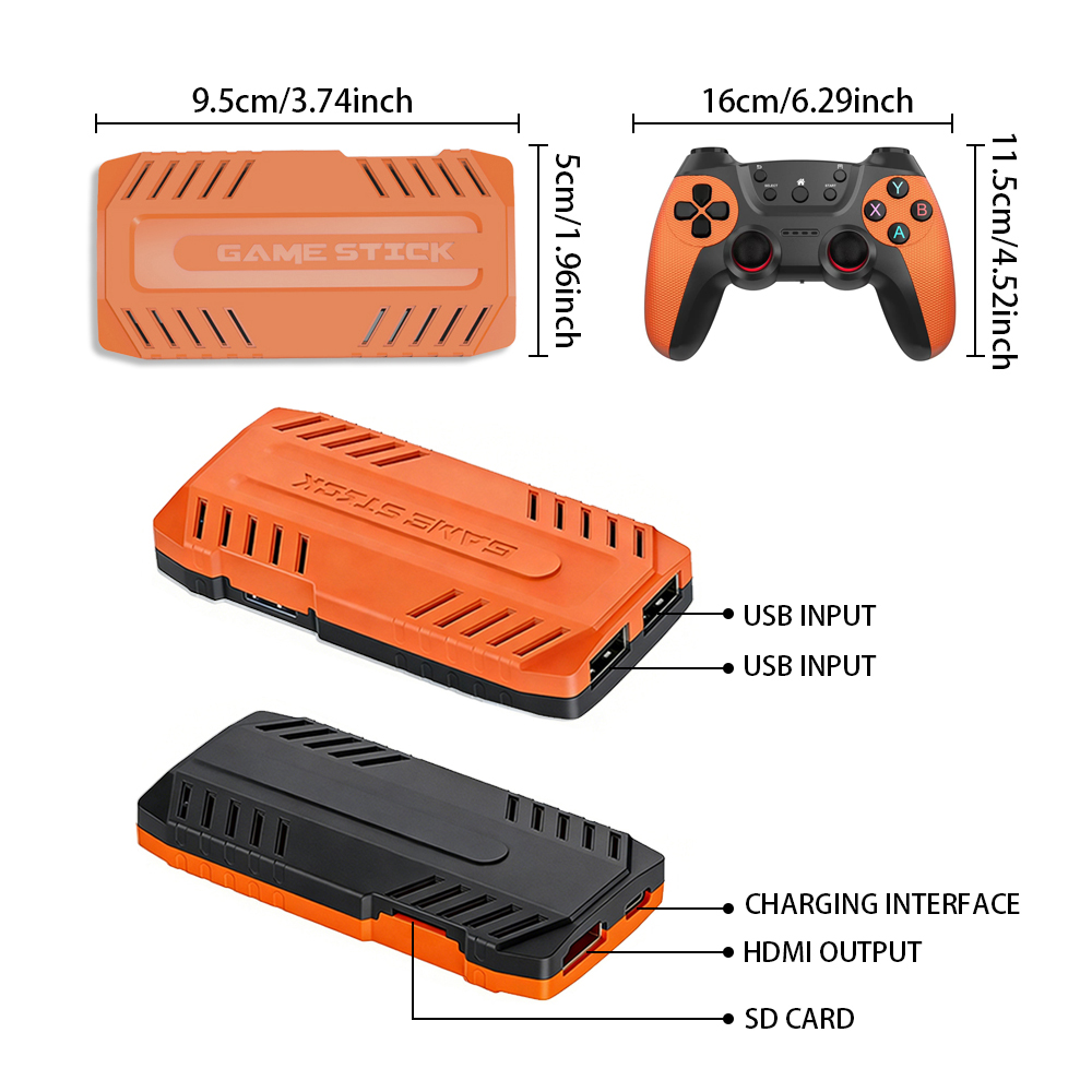เครื่องเล่นเกมย้อนยุค New X10  - Retro Gaming Stick บทวิจารณ์และราคา