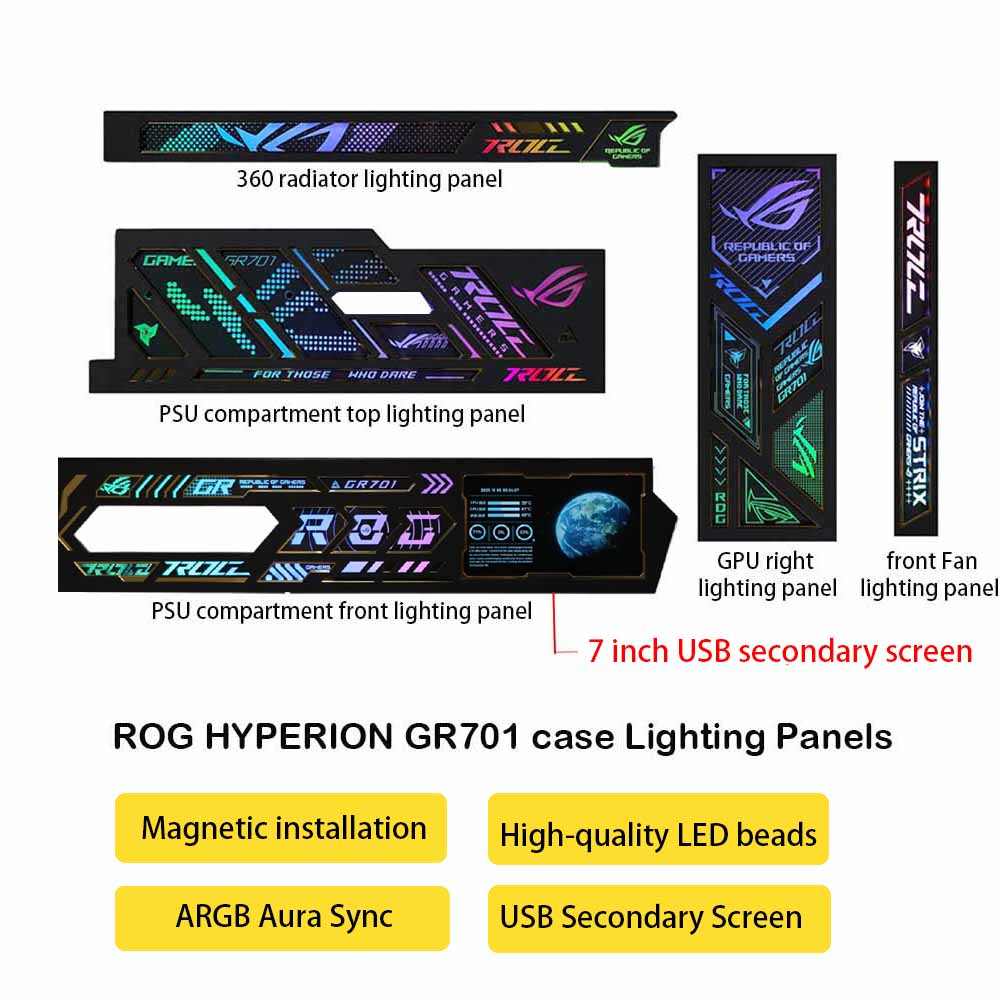 สำหรับเคส ROG Strix HYPERION G - Retro Gaming Pc Case บทวิจารณ์และราคา