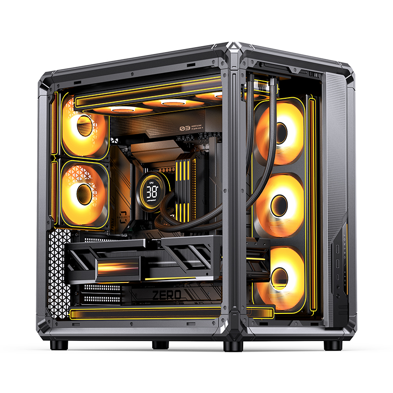 เคสคอมพิวเตอร์ JONSBO X400 Sea - Retro Gaming Pc Case บทวิจารณ์และราคา