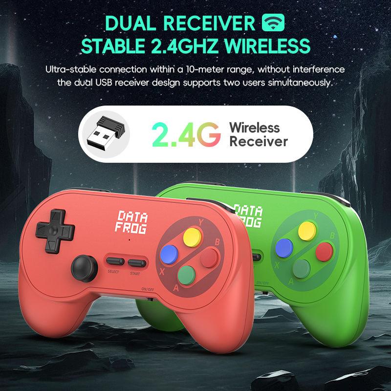 คอนโทรลเลอร์เกมไร้สาย Data Fro - Retro Gaming Style บทวิจารณ์และราคา