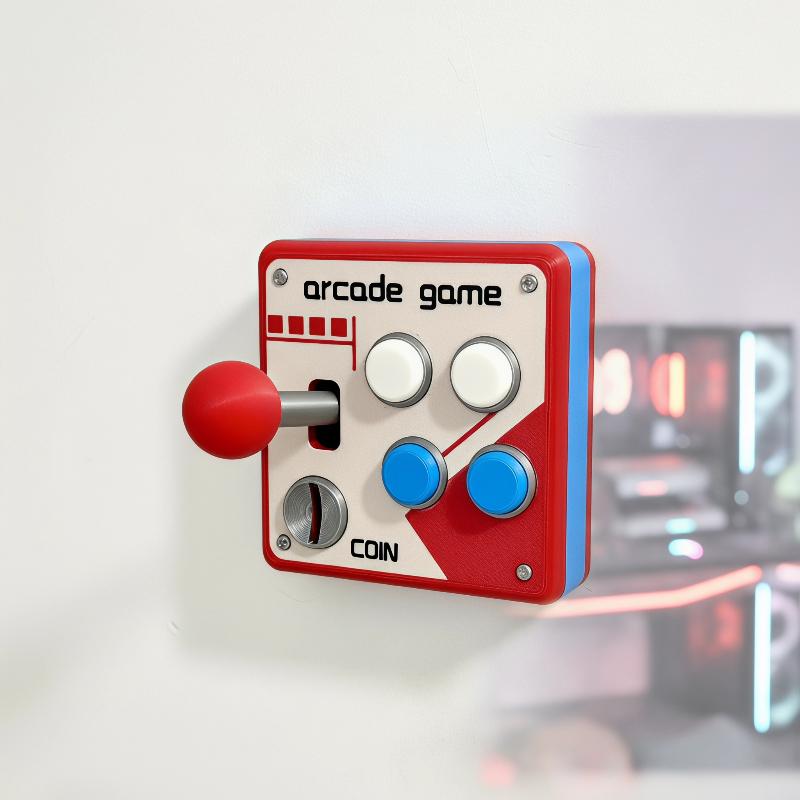 แผ่นสวิตช์ปุ่มเกมอาร์เคดสไตล์เ - Retro Gaming Style บทวิจารณ์และราคา