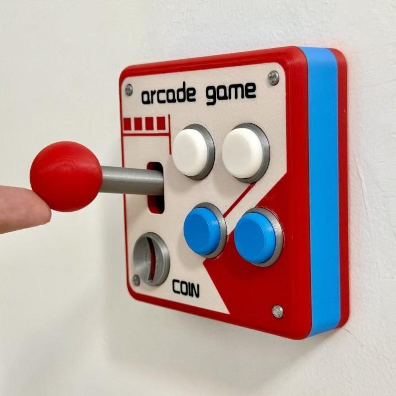 แผ่นสวิตช์ปุ่มเกมอาร์เคดสไตล์เ - Retro Gaming Style บทวิจารณ์และราคา