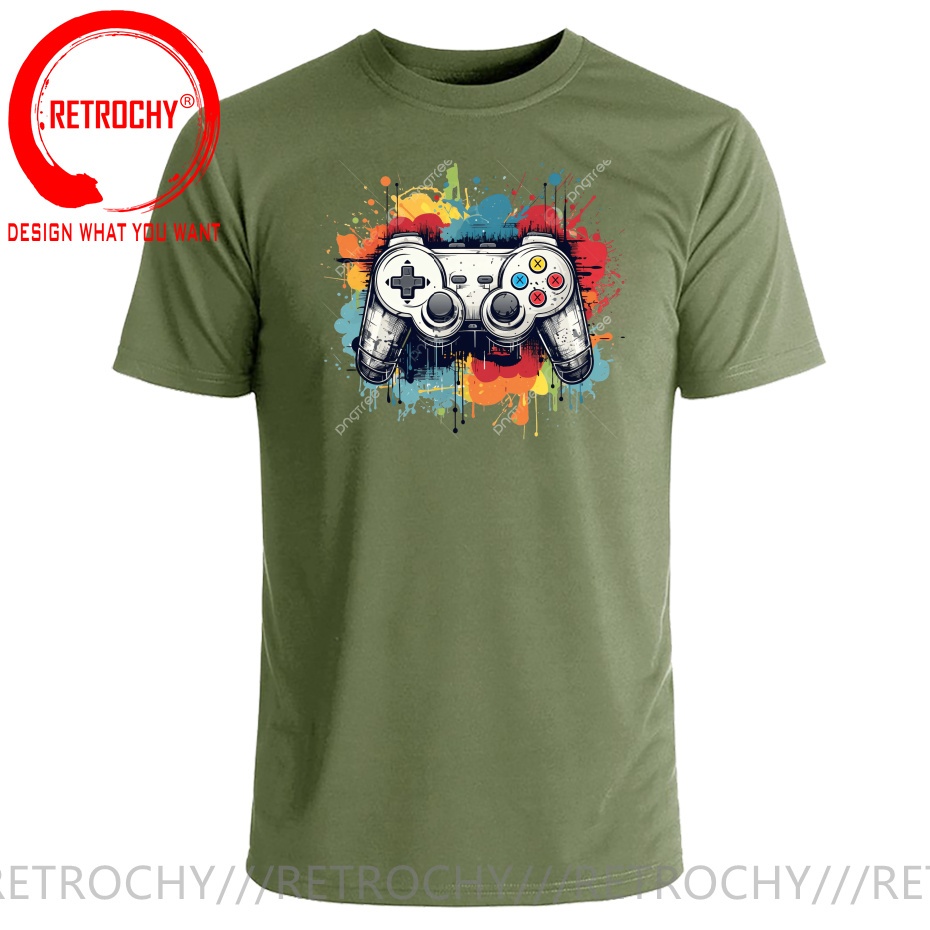 เสื้อยืดลายกราฟิกเกมเมอร์สไตล์ - Retro Gaming Shops บทวิจารณ์และราคา