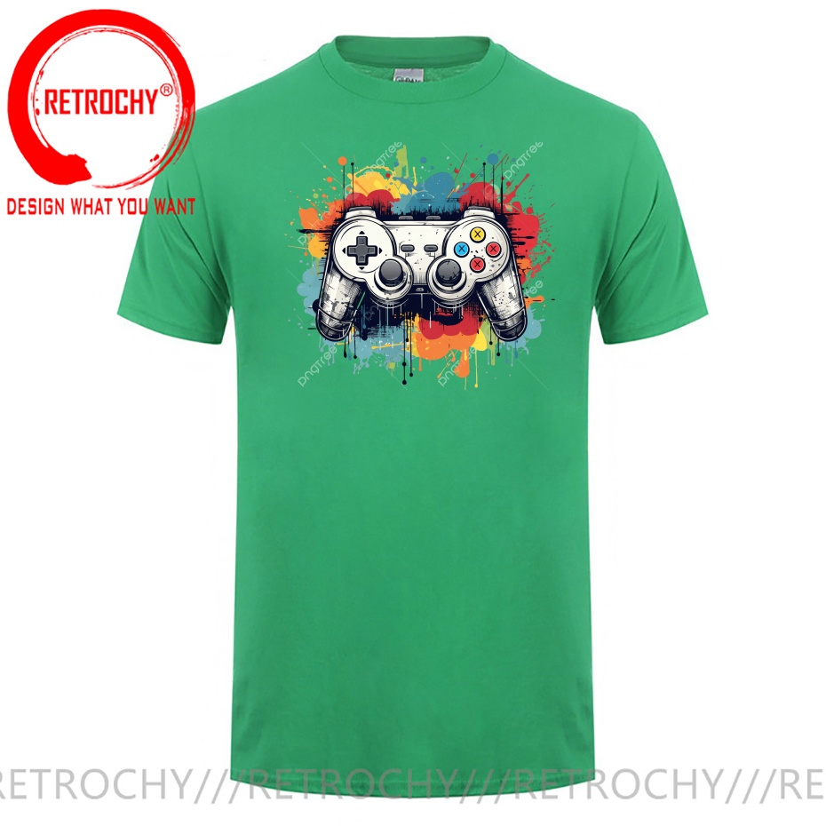 เสื้อยืดลายกราฟิกเกมเมอร์สไตล์ - Retro Gaming Shops บทวิจารณ์และราคา