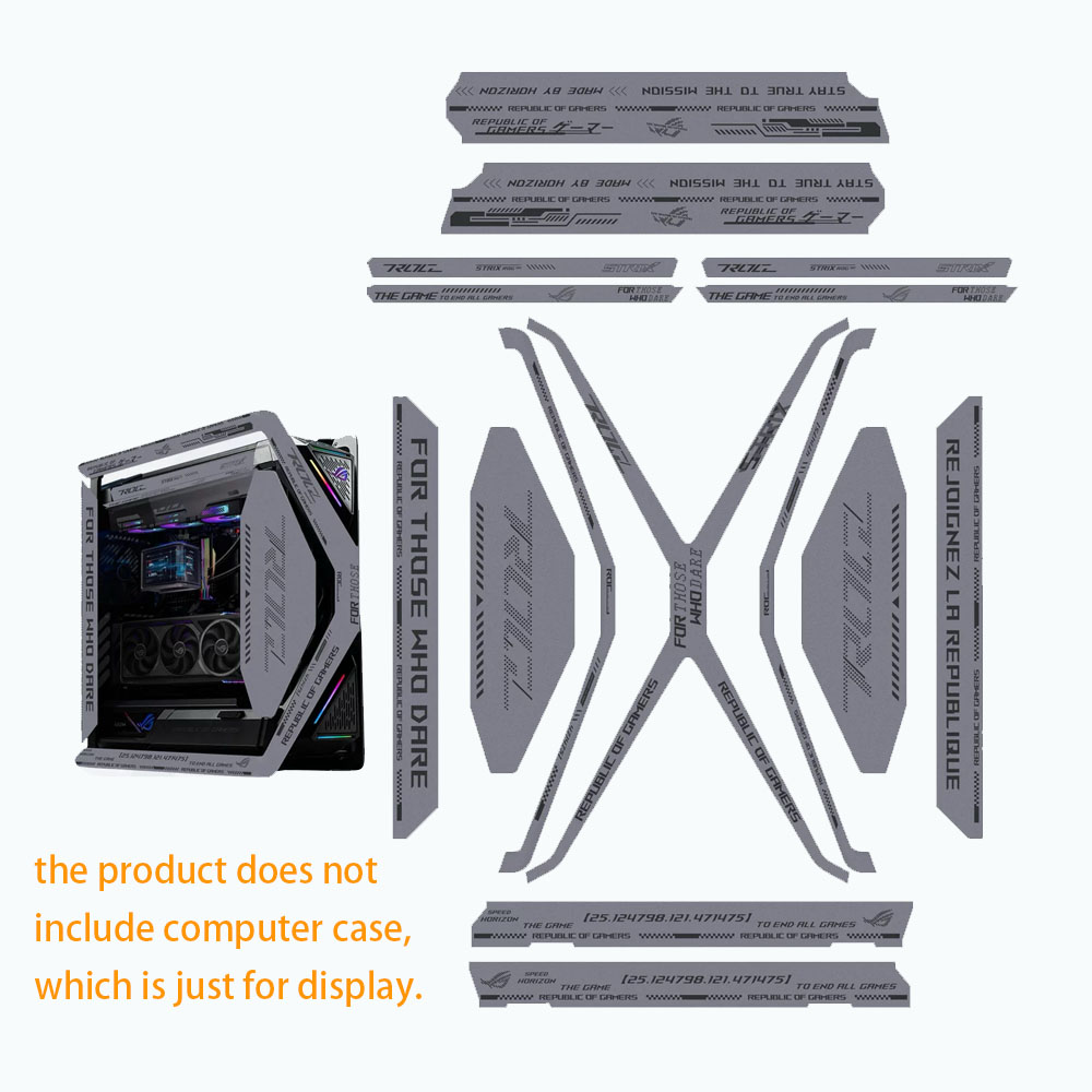 15pcs DIY สติกเกอร์สําหรับ ASU - Retro Gaming Pc Case บทวิจารณ์และราคา