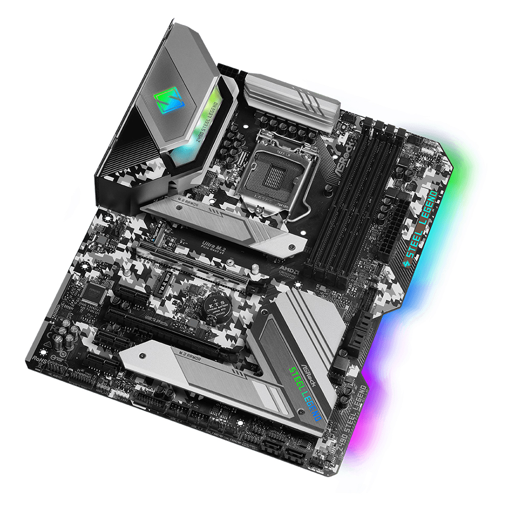 เมนบอร์ด ASRock Z490 Steel Leg - Intel Cpu Core I9 บทวิจารณ์และราคา