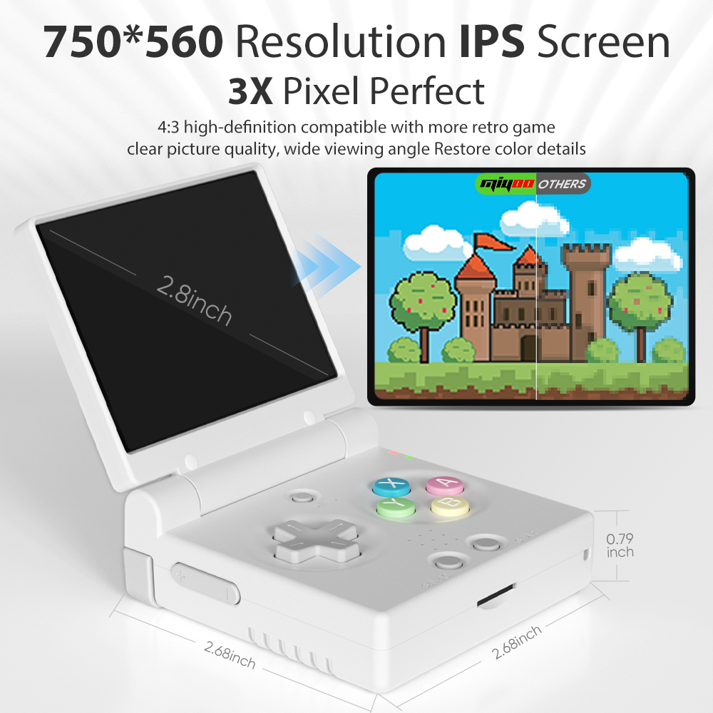 เครื่องเล่นเกมพกพา MIYOO Mini  - Retro Gaming Handheld 2026 บทวิจารณ์และราคา