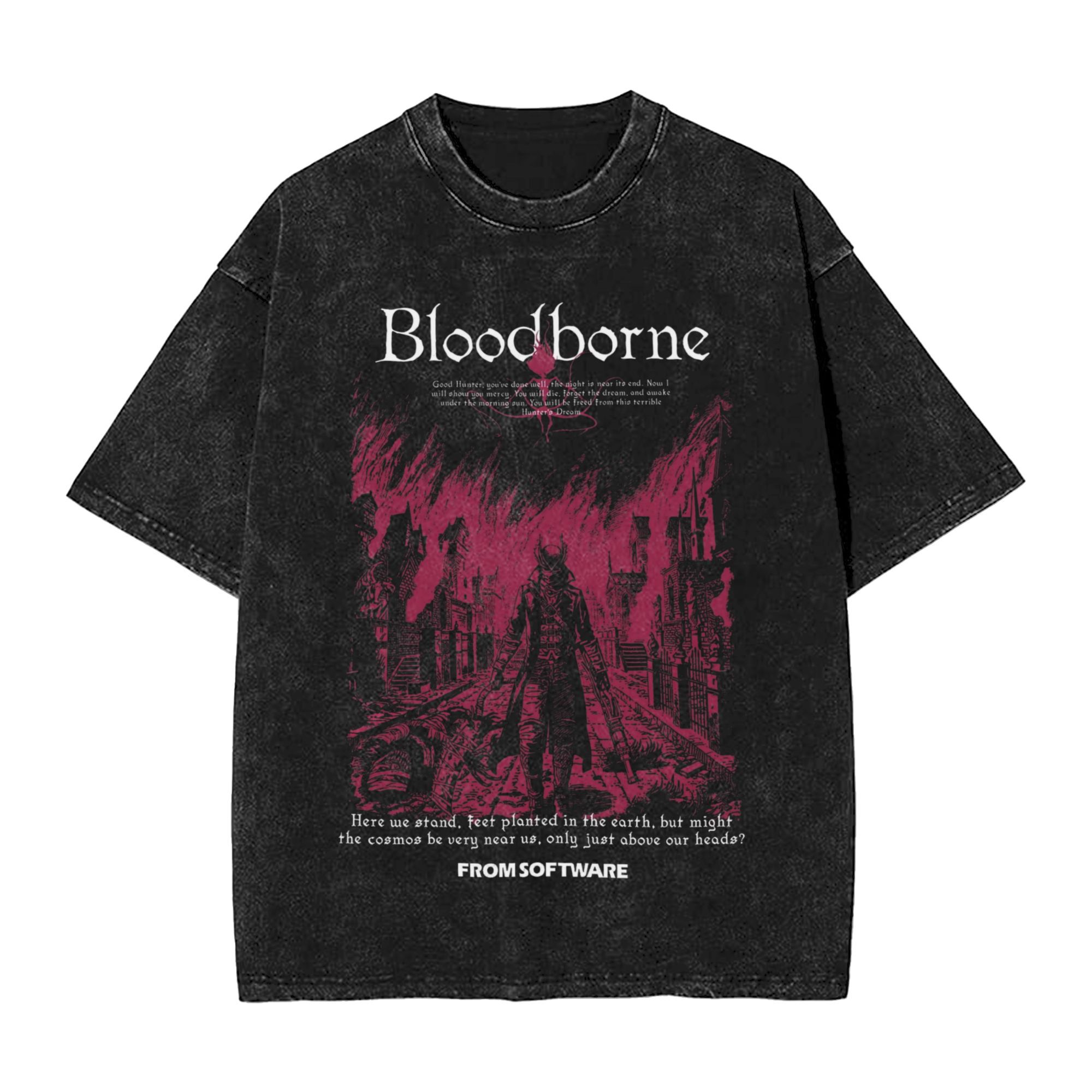 เสื้อยืดลายกราฟิกธีมเกม Bloodb - Retro Gaming Theme บทวิจารณ์และราคา